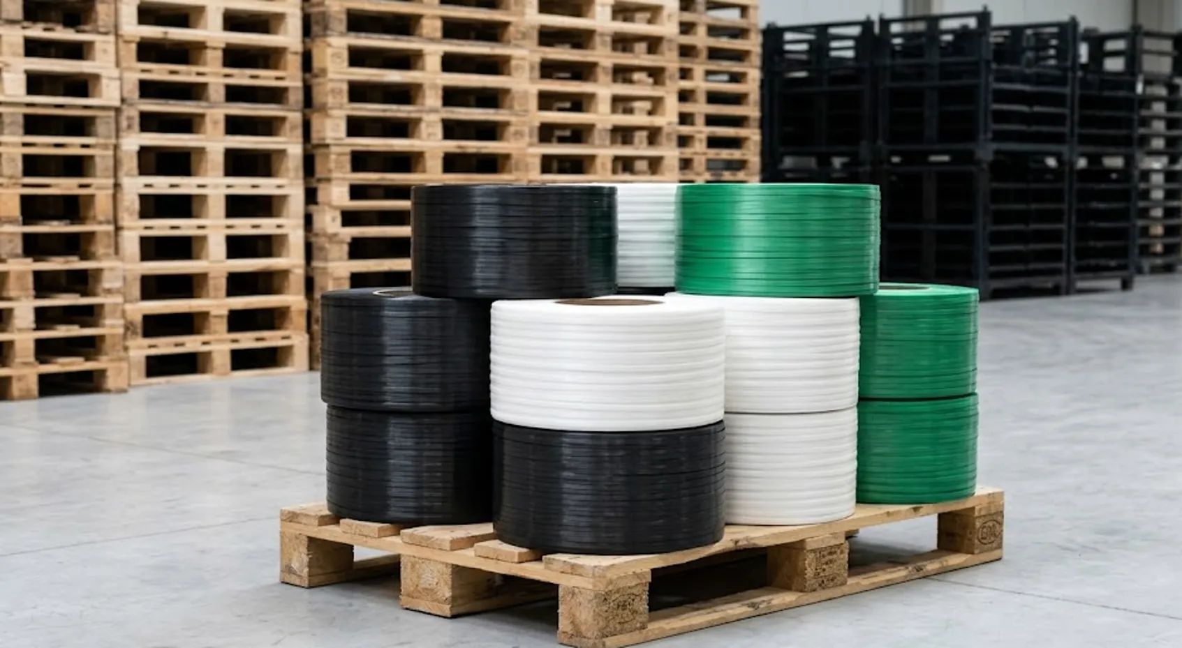 PP Strapping Band Exporter Czech Republic — Greenstrix Industrial Packaging